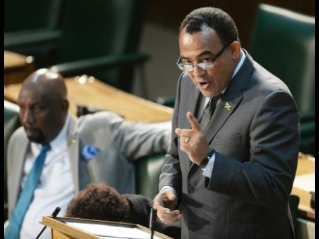 Christopher Tufton, the JLP Health Minister Dr Christopher Tufton introduced the measures to be initiated in schools across the nation as of Monday October 2nd 2017