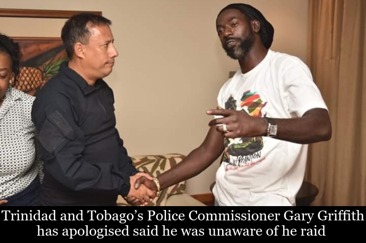 Trinidad and Tobago’s Police Commissioner Gary Griffith & Buju Banton