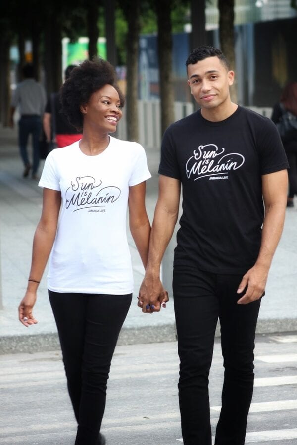 White Men T-Shirt “Sun is Melanin” - Image 2