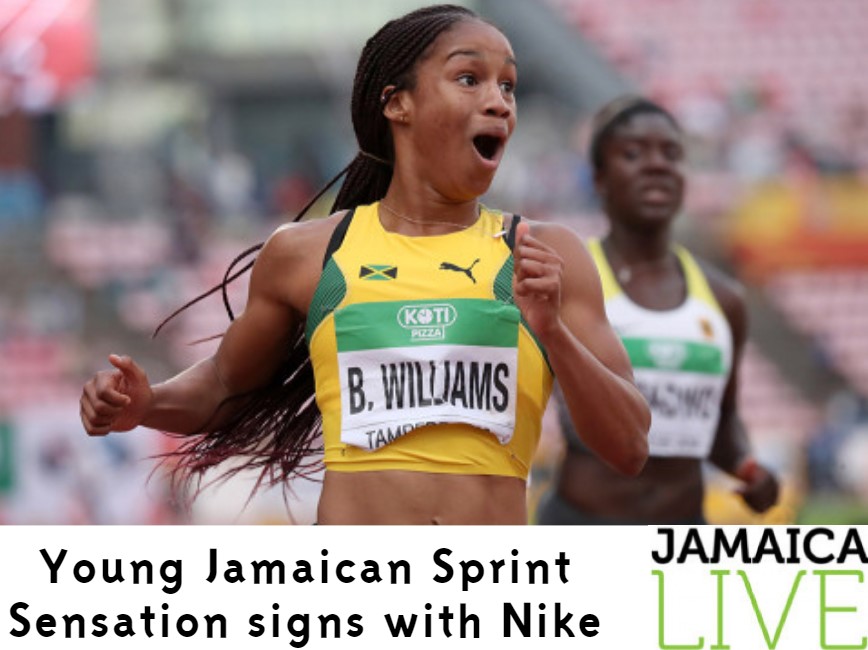 Jamaican Sprinter Briana Williams