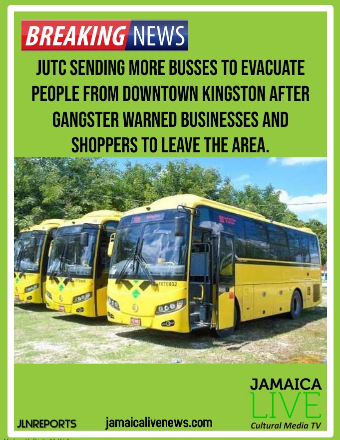 JUTC SENDING BUSSES TO KINGSTON