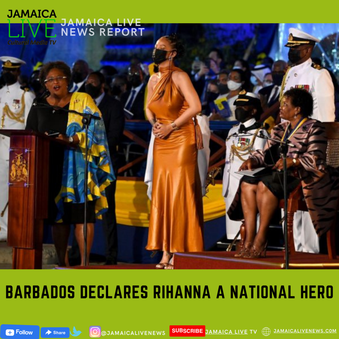 Rihanna Barbados Hero