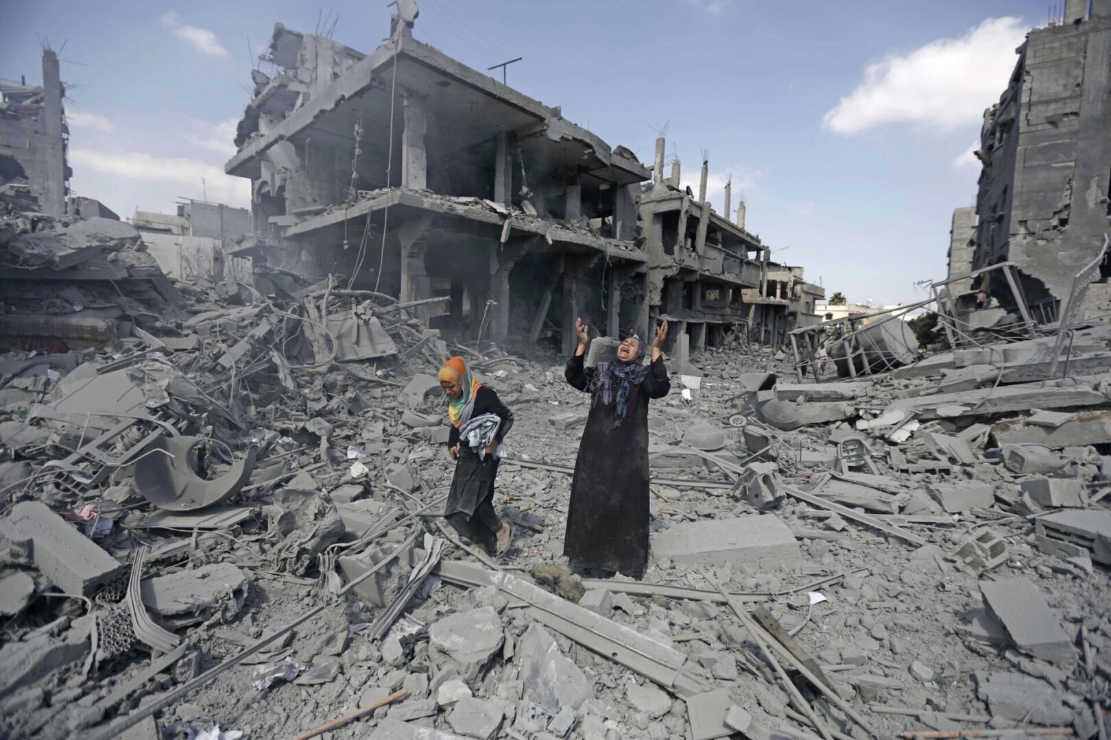 Gaza-rubble