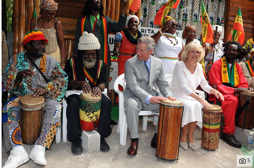 CHARLES AND CAMILA IN JAMAICA