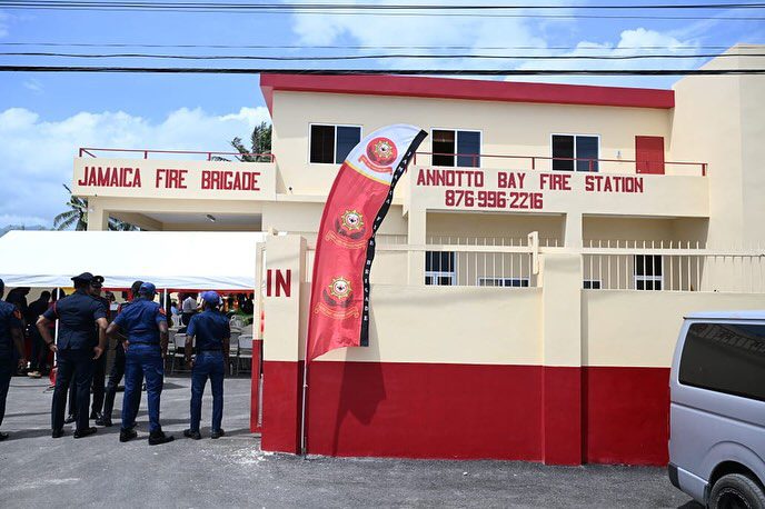 The New and refurbish Fire Station 