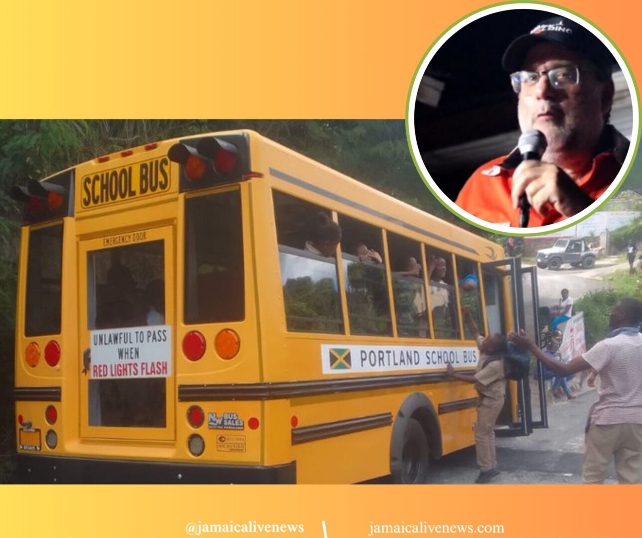 Mark Golding School buses