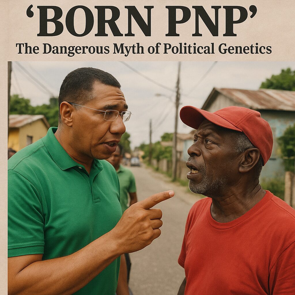Jamaican Leaders in Thoughtful Discussion